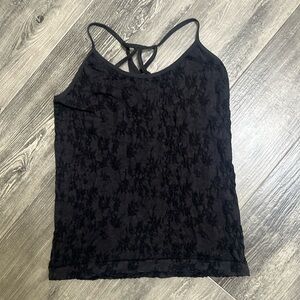Anthropologie Floral Strappy Cami